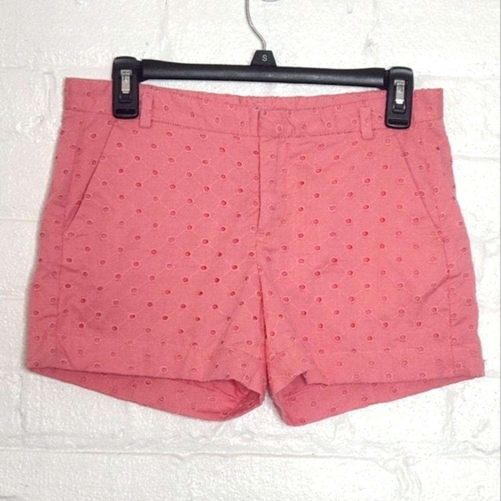 GAP Pink Eyelet Shorts